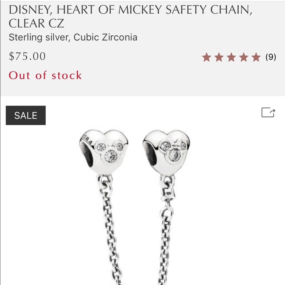 Pandora charm